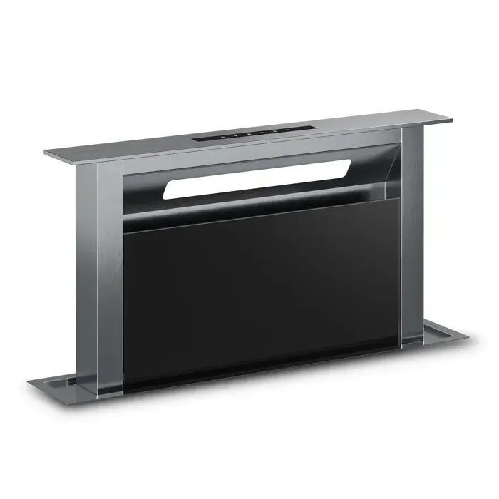 Klarstein Verosteel hotte encastrée Minimaliste puissante EEC A++ 853 m³/h 60 cm