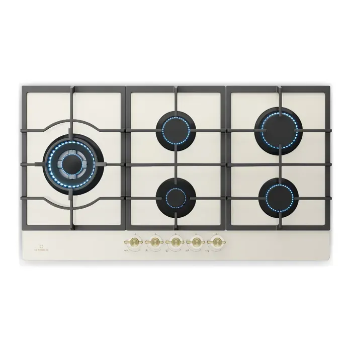 Klarstein Victoria Chef Edition Table de cuisson gaz 5 zones avec 5 feux