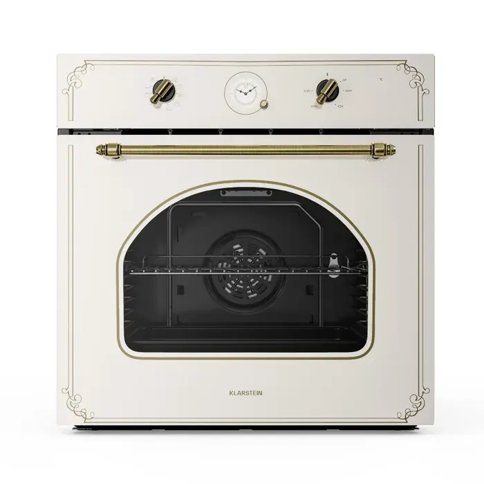 Klarstein Victoria Four encastrable 70L 50-250°C - Classe A+ - Look rétro ivoire