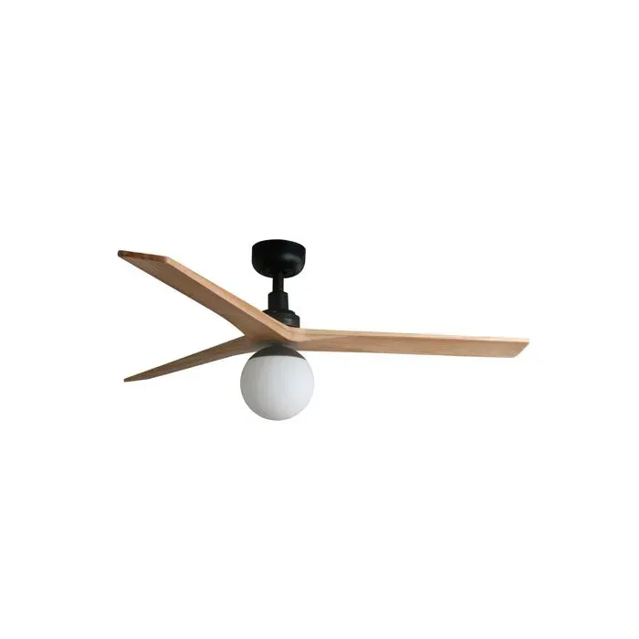 KLIM M Ventilateur noir/pin E27 FSC