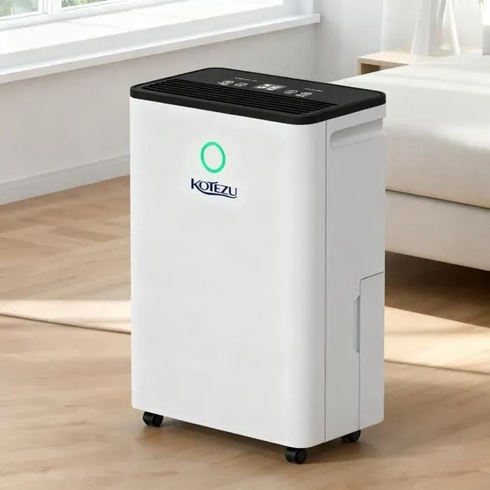 KOTEZU Déshumidificateur dAir 12L/Jour pour Chambre Réservoir 25L 20m²