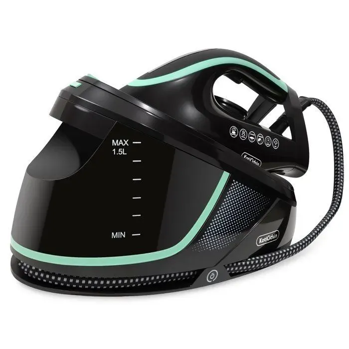 KotiCidsin Centrale Vapeur 1.5L - 3100W - débit vapeur 120g/min - Noir