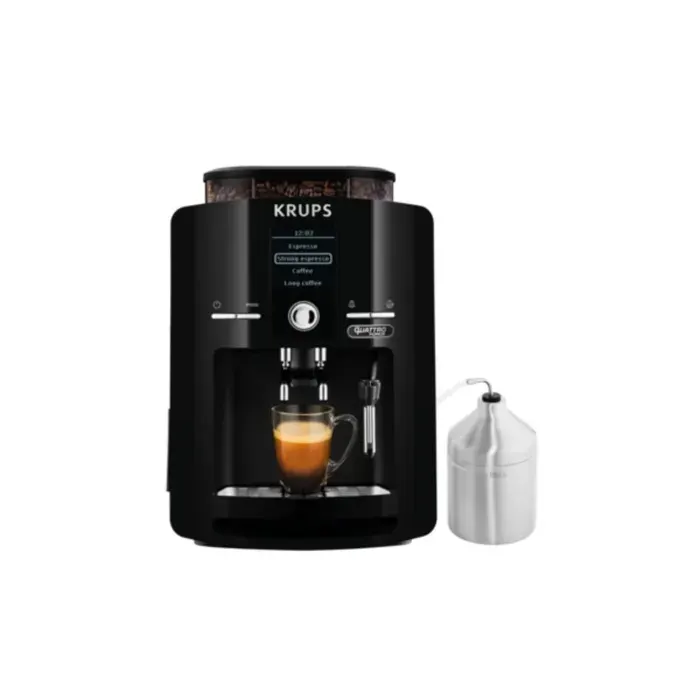 Krups EA82F0 Autonome Machine à expresso 17 L Broyeur intégré 1450 W Noir