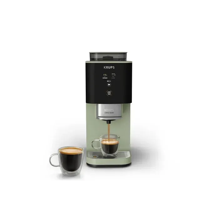 Krups - Expresso Broyeur Coffee Crush, Machine À Café À Grains, Ultra Compacte Sa401le0 — vue 3