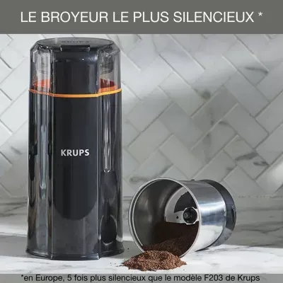 Krups - Moulin À Café Gx332810 Silent Vortex Grinder — vue 6