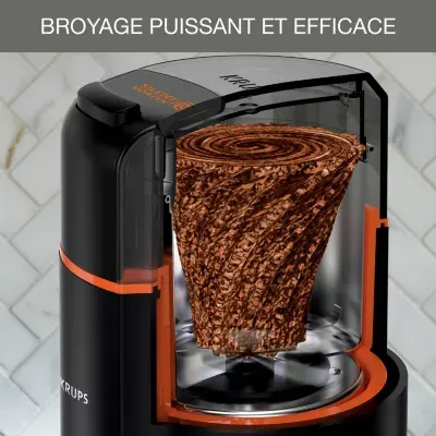 Krups - Moulin À Café Gx332810 Silent Vortex Grinder — vue 4