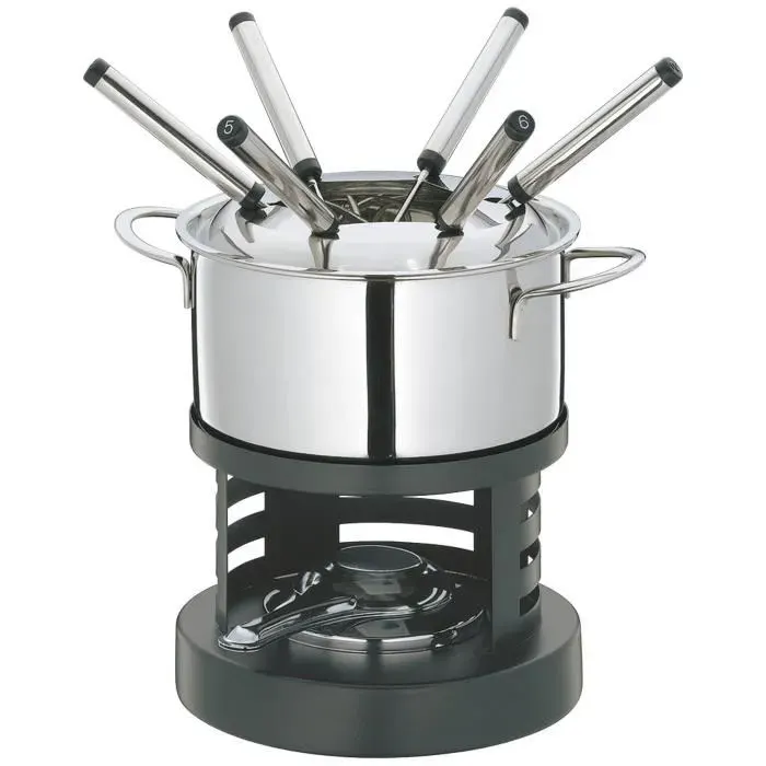 KUCHENPROFI Service à fondue Luzern - Tous feux dont induction
