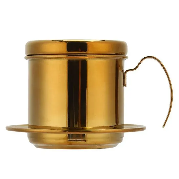 Lacier Inoxydable bouilloire portable de la conception de la gravité de filtration pour un café 0.055 Kg