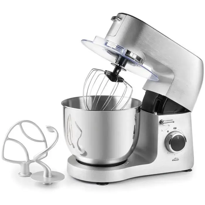 Lacor robot de cuisine Complet 1500W 240V RVS silver 4-piece