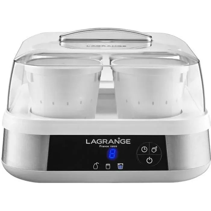 lagrange 459602 Yaourtière-fromagère-goupillon 18 W INOX