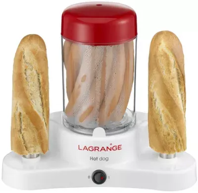 Lagrange - Appareil À Hot Dog 2 Pics Blanc Rouge — vue 8