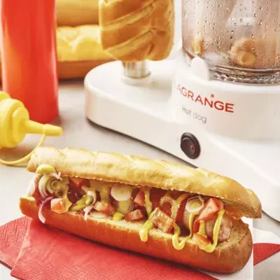 Lagrange - Appareil À Hot Dog 2 Pics Blanc Rouge — vue 10