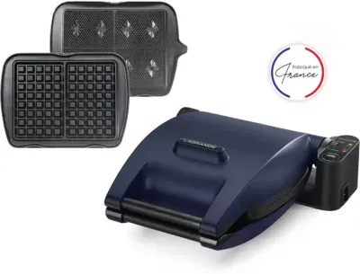 Lagrange - Gaufrier, Gaufrette Premium Gaufres Bleu Abysse