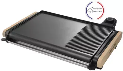 Lagrange - Plancha Électrique 229012 Bois Clair À Poser, 43x28 Cm
