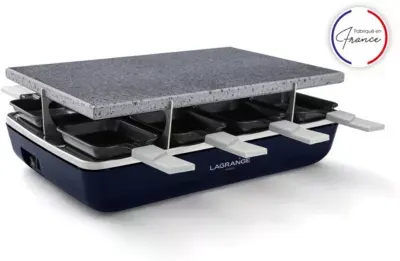 Lagrange - Raclette Element Bleu Abysse Pierre De Cuisson