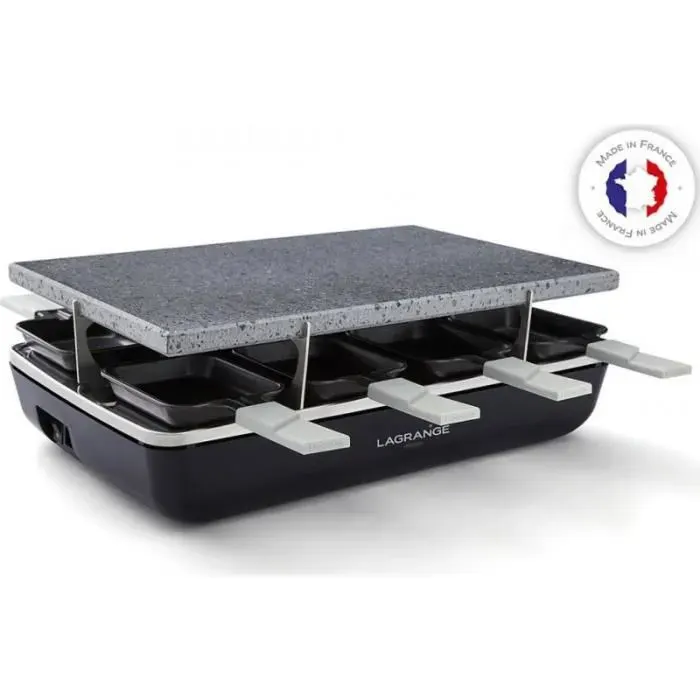 Lagrange - Raclette Element Noir Pierre De Cuisson — vue 4