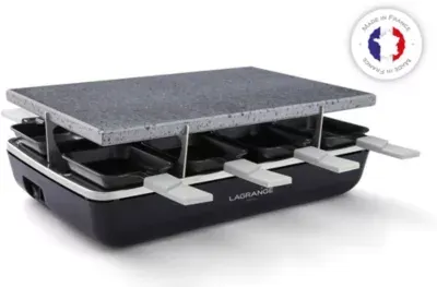 Lagrange - Raclette Element Noir Pierre De Cuisson