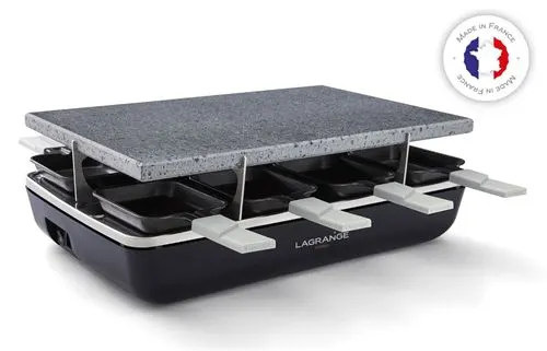 Lagrange - Raclette Element Noir Pierre De Cuisson — vue 2