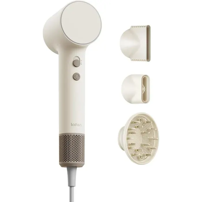 Laifen Air Pro Sèche-cheveux 299g 115k tr/min 200M Ions - Or sable