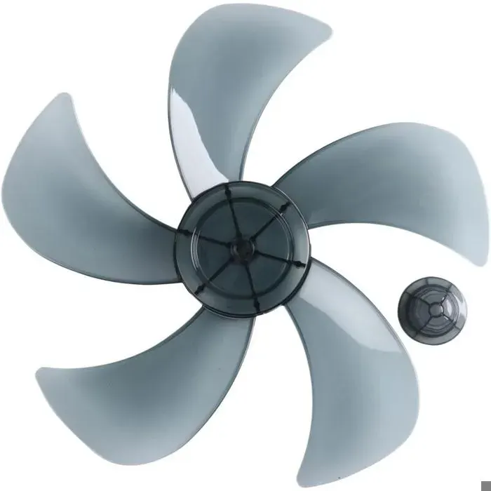 Lames de ventilateur - Universal 14 pouces Kit de 5 pales - Remplacement domestique - Gris