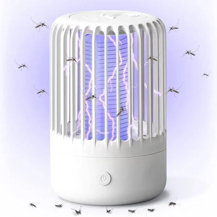 Lampe anti-moustiques appareil rechargeable destructeur de mouches et de moustiques piège à moustiques électriq ASPIRATEUR A MAIN