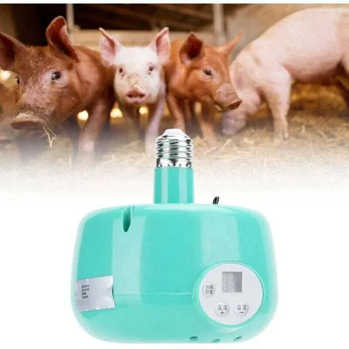 Lampe chauffante E27 Thermostat de chauffage à température réglable pour équipement de conservation de la chaleur