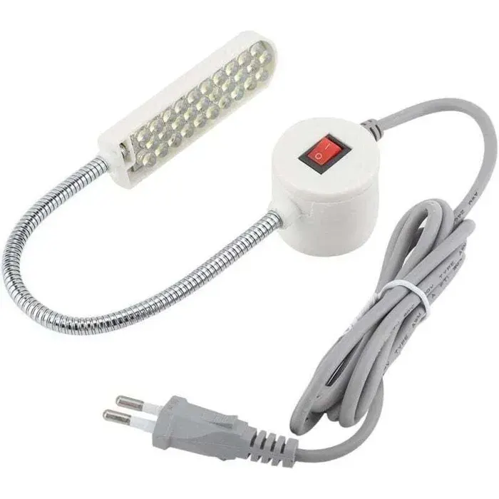 Lampe de Col de Cygne de Travail Légère de Machine à Coudre 30 LEDs avec la Base Magnétique pour la Maison ou la Machine