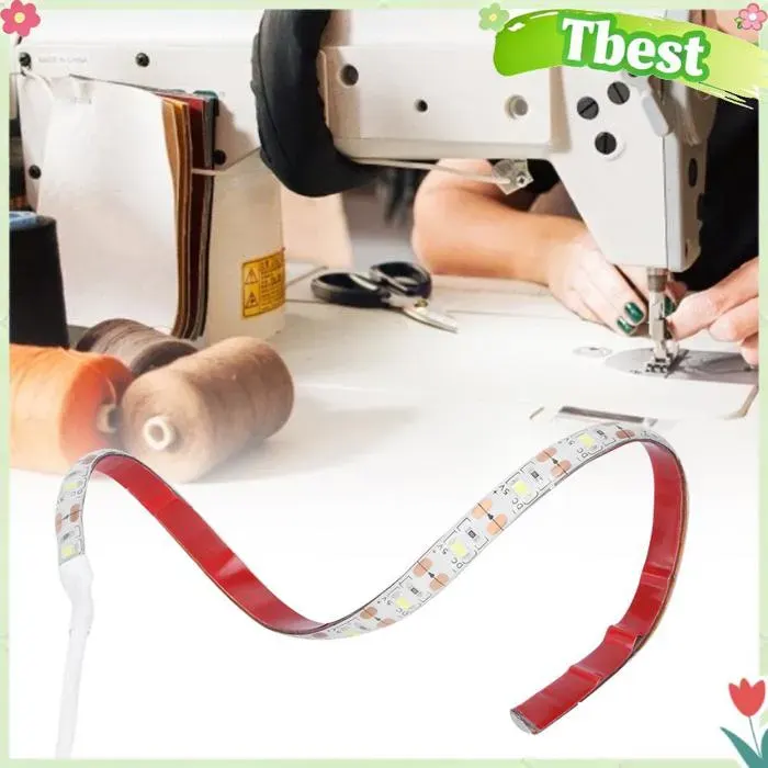 Lampe de machine à coudre - TBEST - 18LED - Flexible - USB - Rouge