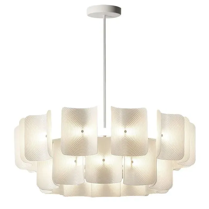 Lampe Suspendue De Plafond Toolight Led App1671-1Cp Lampe Pendante Au Plafond 85 X 85 X 80 Cm Blanc