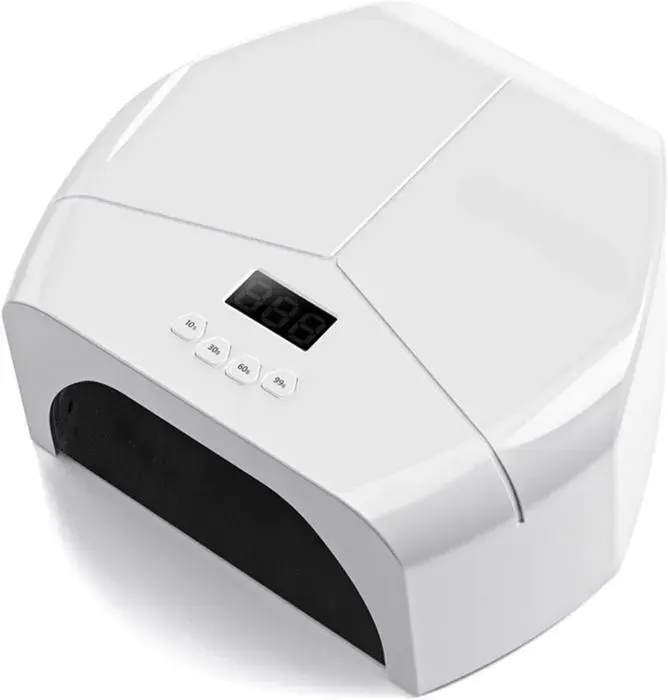 Lampe Uv À Ongles Professionnelle Avec 4 Minuteries Et 72 Led Four Sèche Vernis Pour Semi-Permanent Et Gel Capteurs De Mouveme