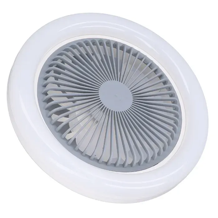 Lampe ventilateur de plafond - AKOZON - 30W E27 - 2400 lm 6000K - 3 vitesses - Silencieux