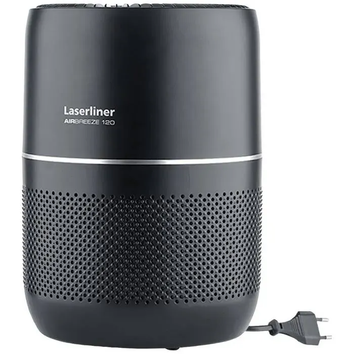 Laserliner 085.120A AirBreeze 120 Purificateur dair 30 m² noir