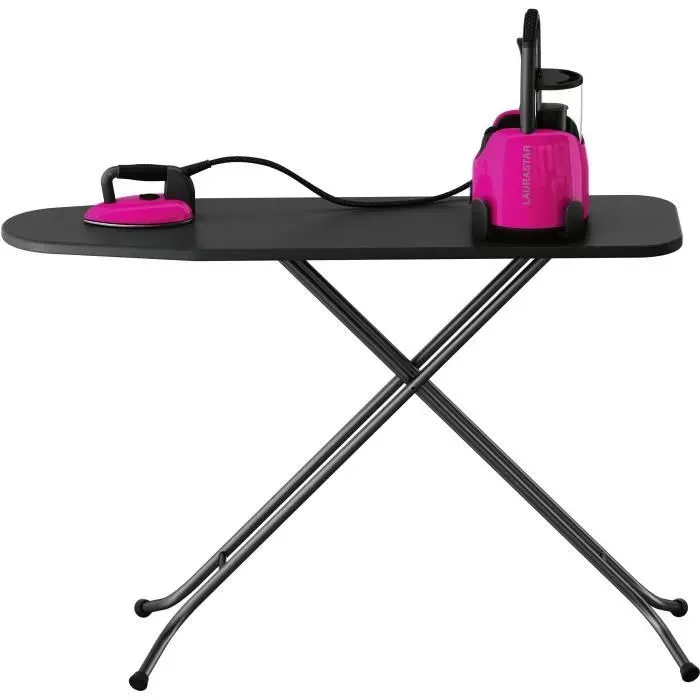 LAURASTAR LIFT Plus - Centrale Vapeur Pinky Pop 3 en 1 - 2200W - Semelle active 3D - Pression 35 bars - Réservoir 11L