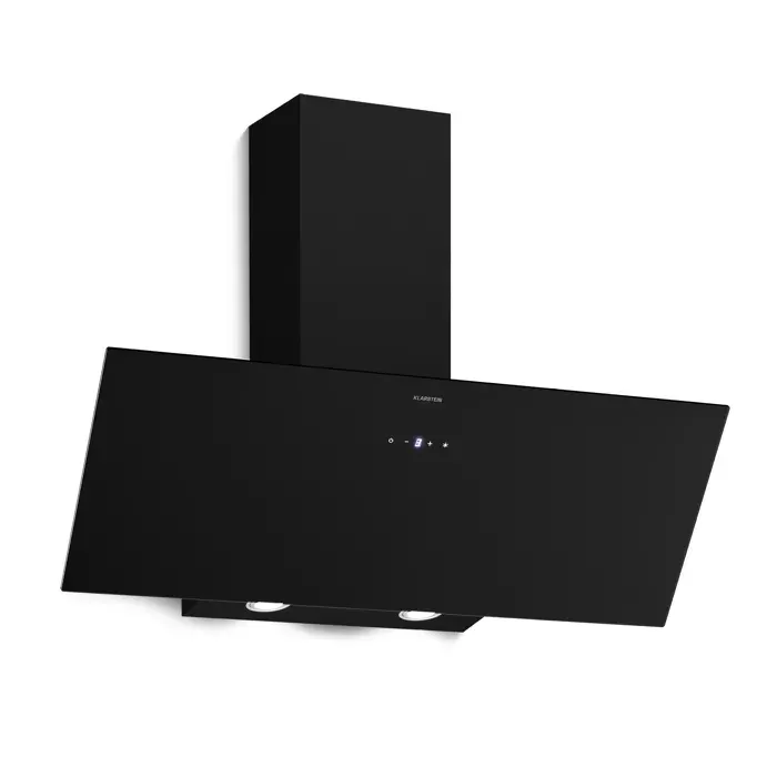 Laurel 90cm 417m³/h Hotte Décorative Noir