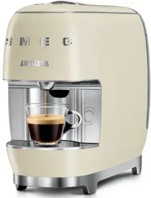 Lavazza - Cafetière À Dosette Smeg Crème
