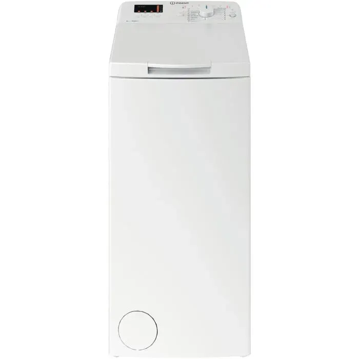 Lave-linge à chargement par le dessus blanc - INDESIT - BTW S60400 EU/N - Commande électronique