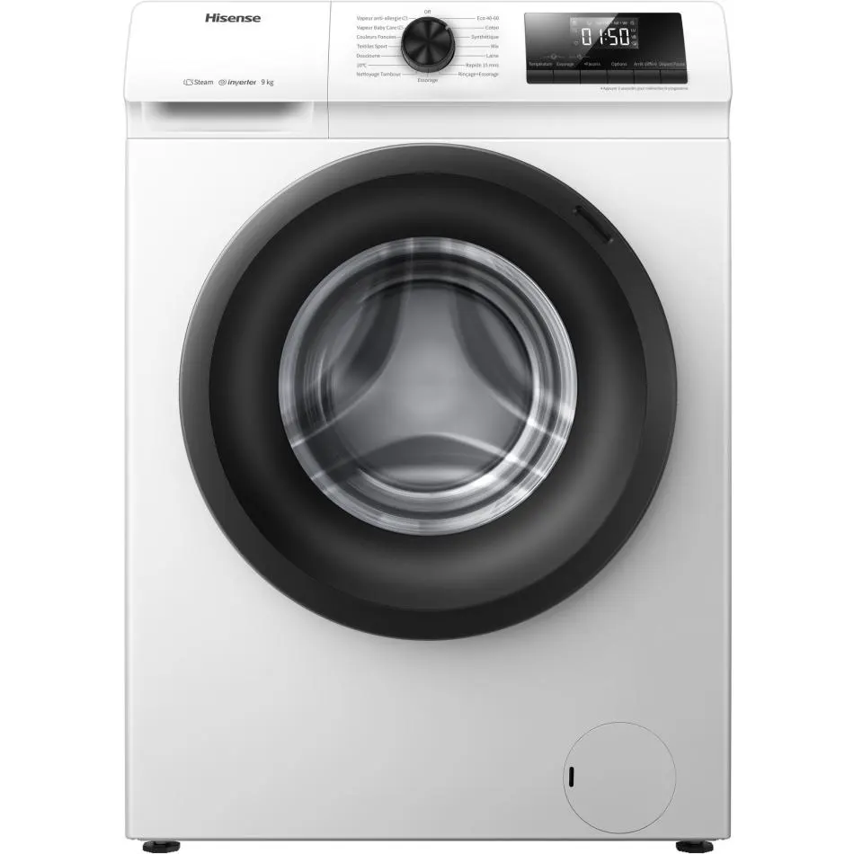 Lave-linge frontal HISENSE WFQP901418VM