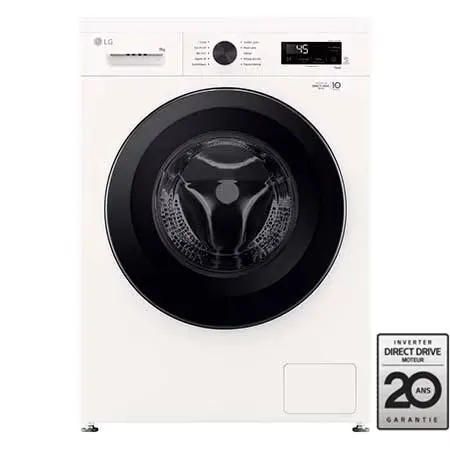 Lave-linge frontal LG F94B15WHS — vue 3