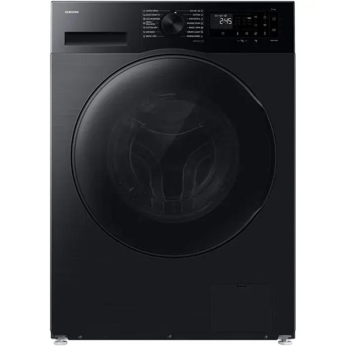 Lave-linge frontal silencieux - SAMSUNG - 1400 tr/min - Eco Bubble - Air Wash - Silent System - Départ différé