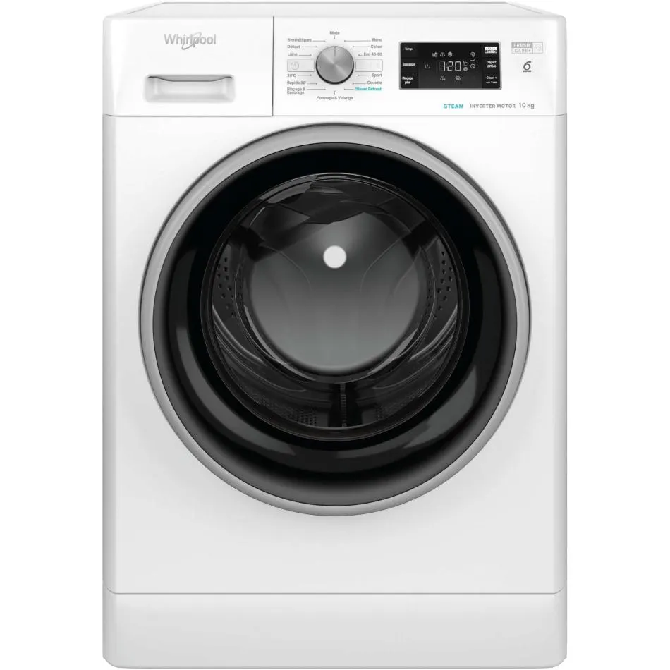 Lave-linge frontal WHIRLPOOL FFBR10489BSVFR