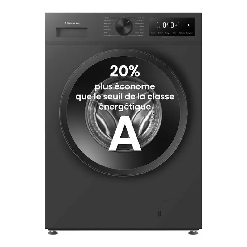 Lave-linge Hublot 11 Kg Hisense Wf1i1142bbl — coloris Noir