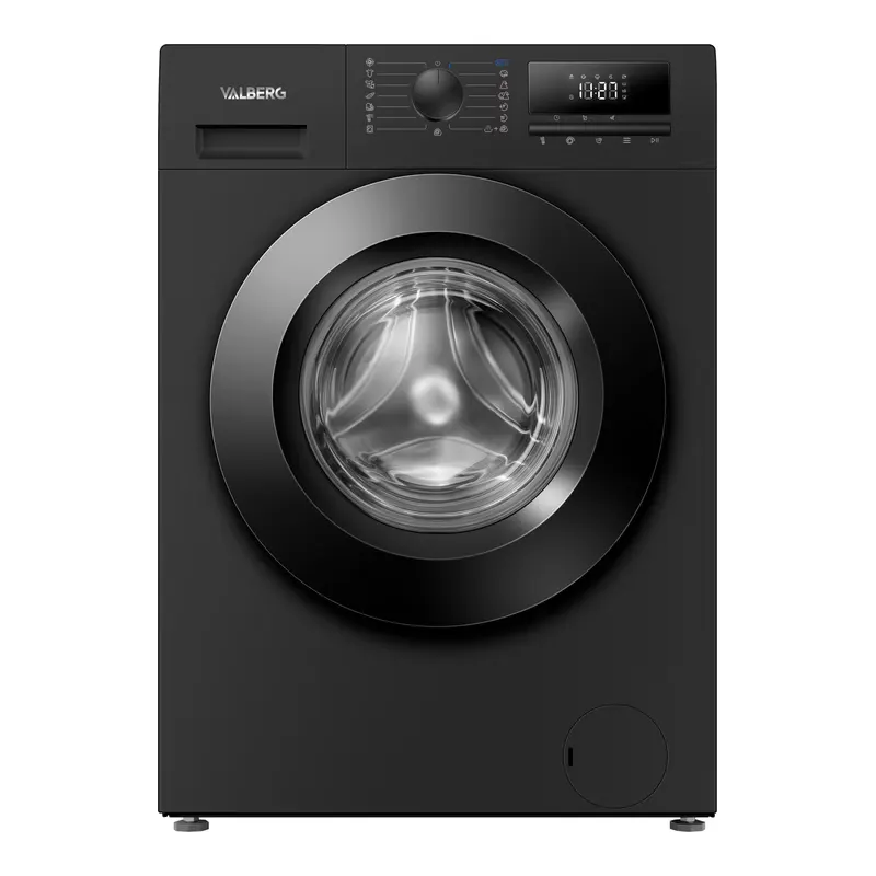 Lave-linge Hublot 6 Kg Valberg Wf 612 A Bl180c — coloris Noir