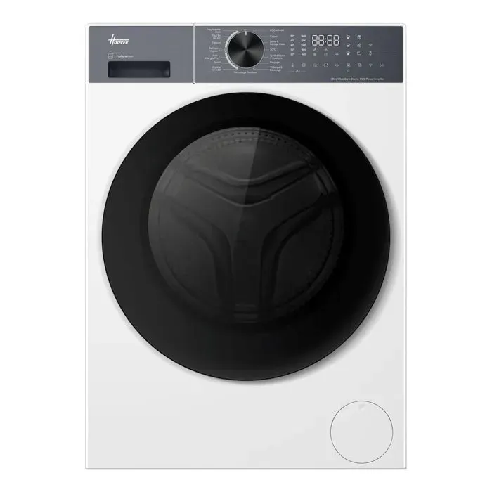 Lave-linge hublot HOOVER HLP 610BL10UH-47 - 10 kg - Induction - 1600 trs/min - Classe A-35% - Connecté - Vapeur - Blanc