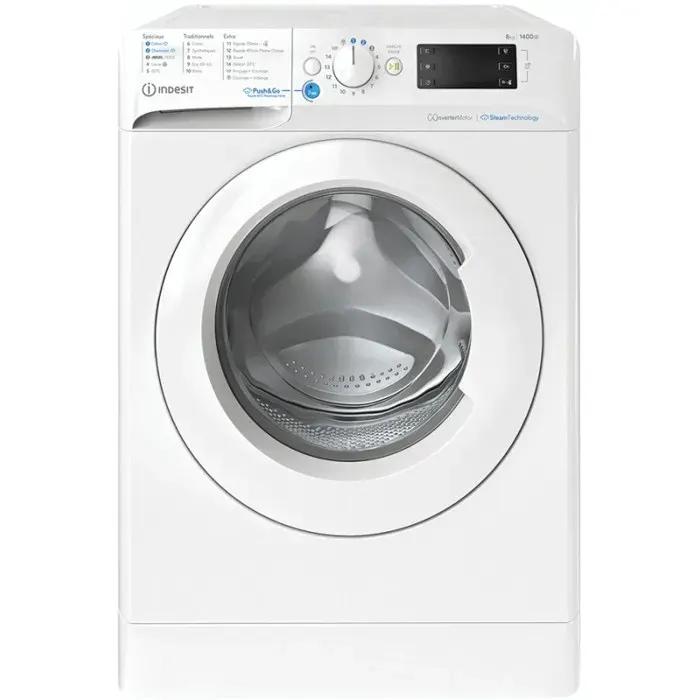 Lave-linge hublot INDESIT BWE81496XWVFR — vue 3