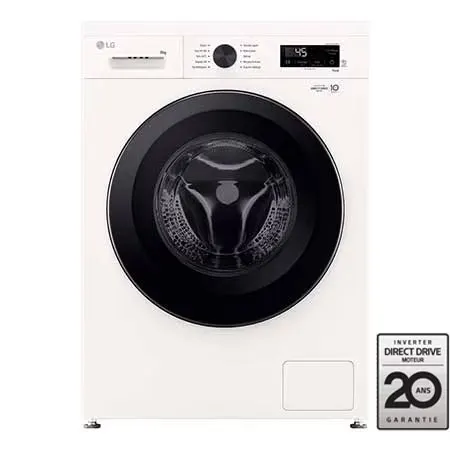 Lave-linge hublot LG F84B15WHS — vue 2