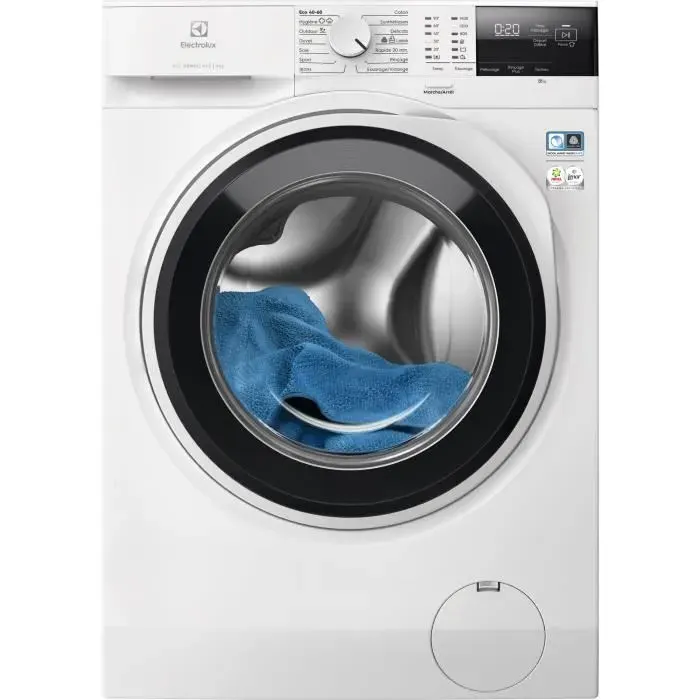 Lave-linge hublot Pose-libre SensiCare 600 9 kg Electrolux EW6FI2914GW
