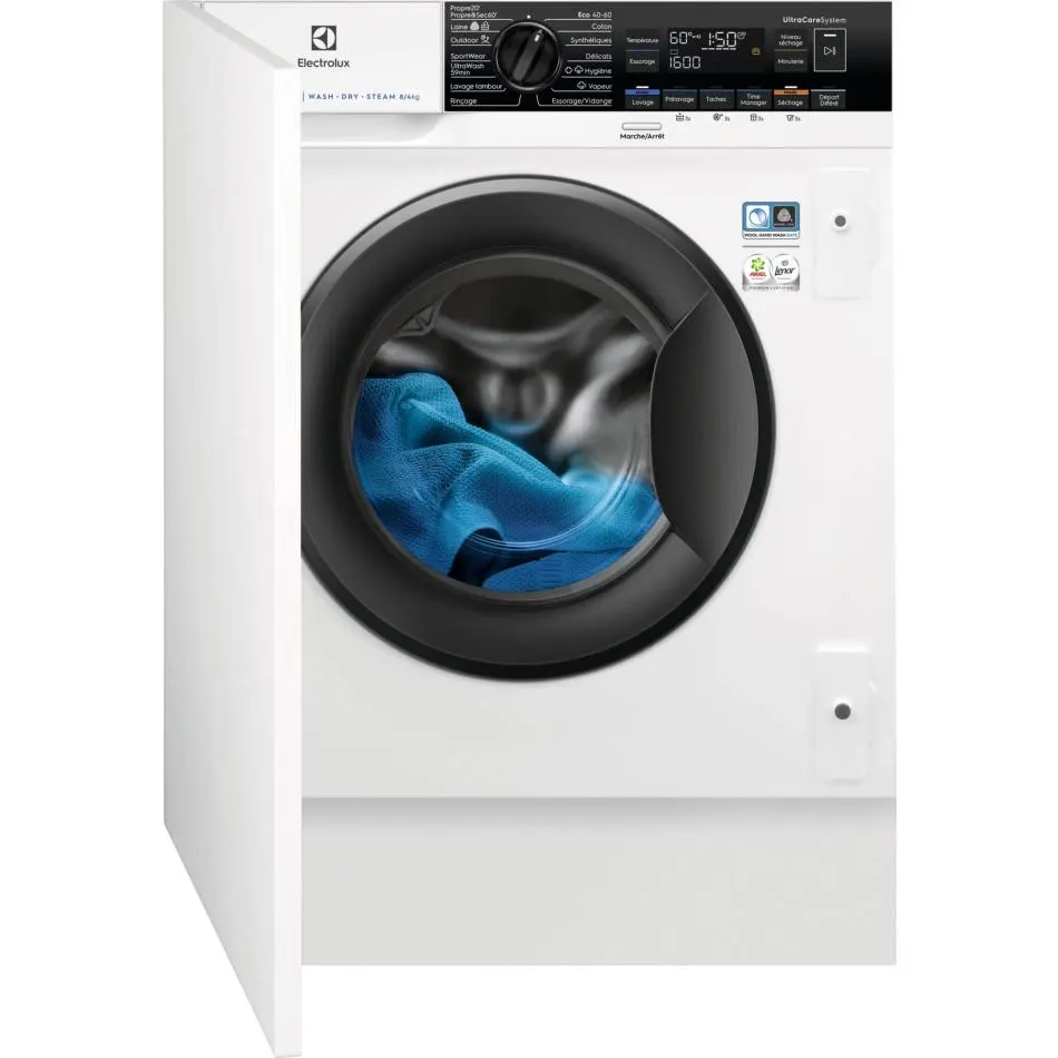 Lave-linge intégrable ELECTROLUX EW8W1684BI