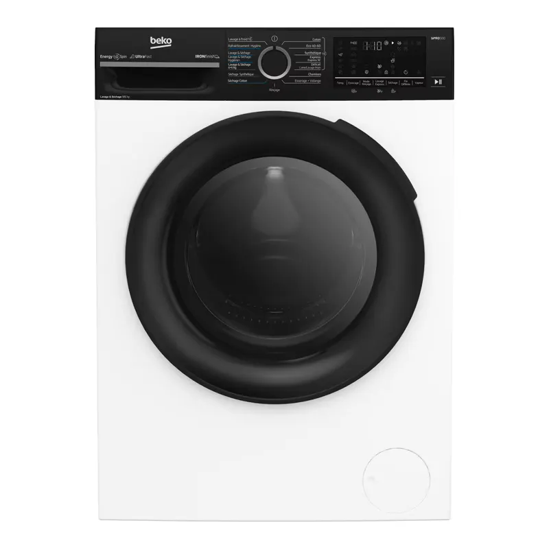 Lave-linge Sechant 9 Kg / 6 Kg Beko Bm3dt49601w — coloris Blanc