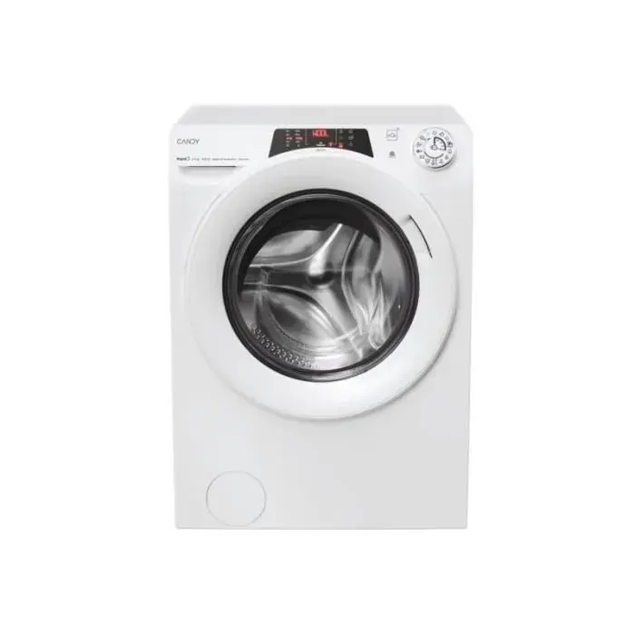 Lave-linge séchant - CANDY - ROW 4854DWMT/1-S - 8kg - Blanc - Moteur à induction