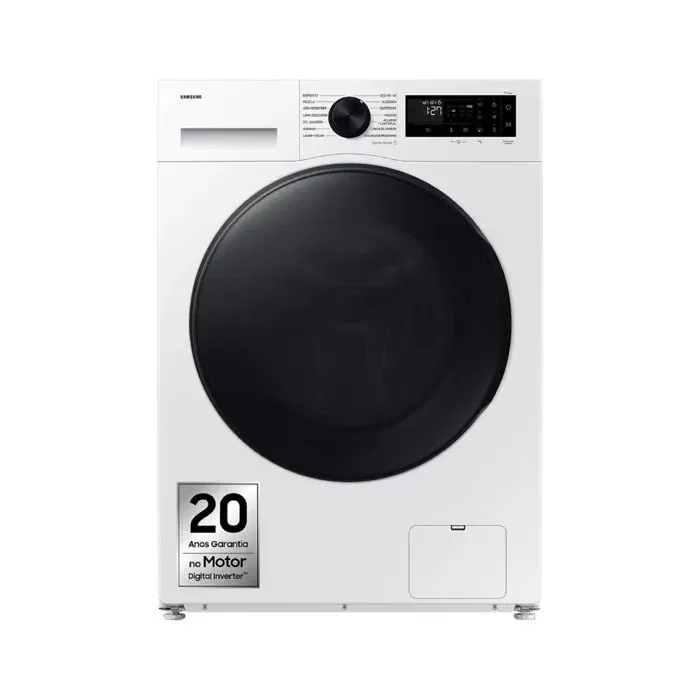 Lave-Linge Séchant Samsung 11Kg/6Kg 1400RPM Blanc - WD11DG5B15BEEP